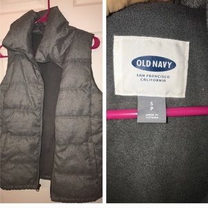 Old Navy Gray Vest